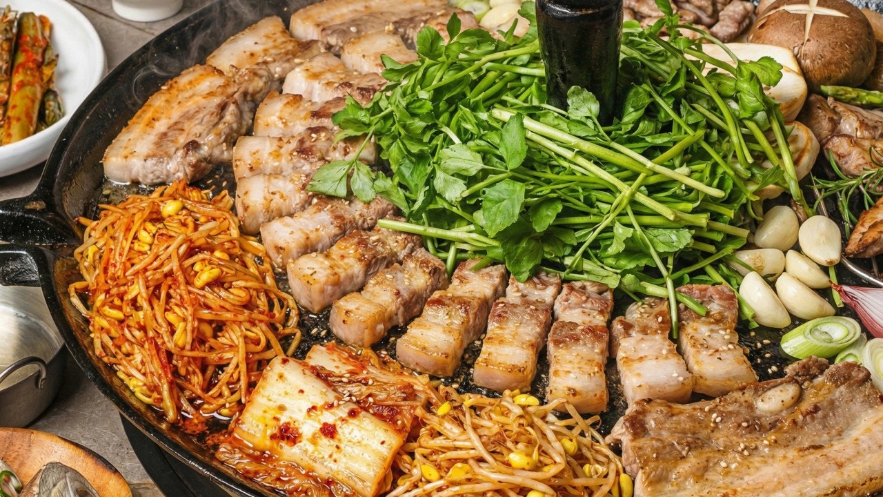 전나도 프리미엄 솥뚜껑구이 건대점