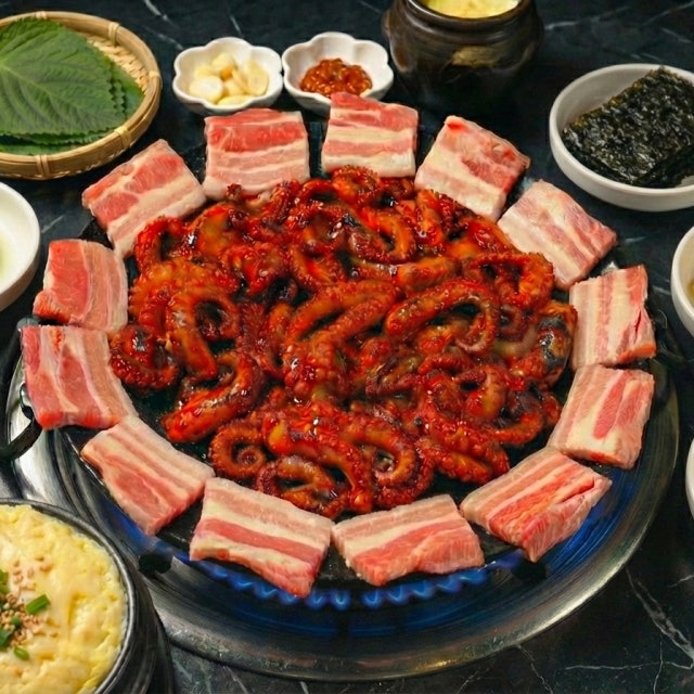 쭈꾸미 볶는날 한식 대표 사진