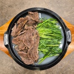 함박고을 한식 고기 산낙지구이 식사