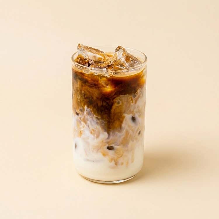 수제 바닐라빈 라떼