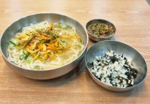 소금 칼국수 곤드레밥