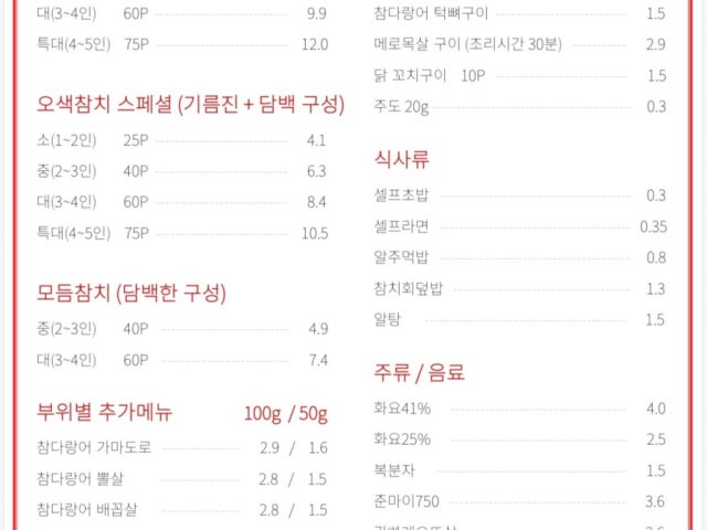참다랑어막주는집 참치정육점 김포장기점