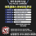 에프씨 파주 주니어&풋살장