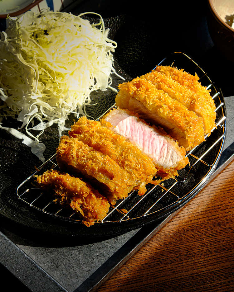 로스카츠 정식 (등심)