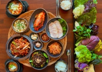 버들꽃 쌈밥