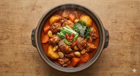 속리산염소요리전문점