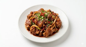 속리산염소요리전문점