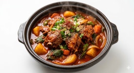 속리산염소요리전문점