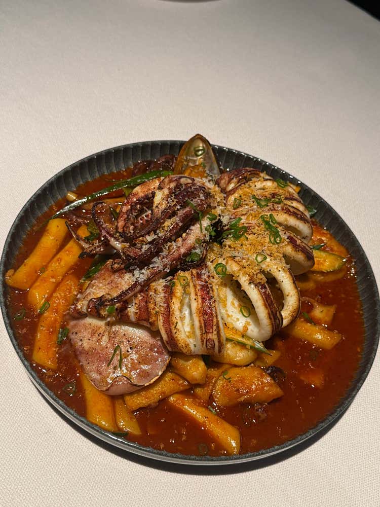 해산물 떡볶이