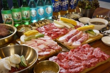 소가참숯불구이