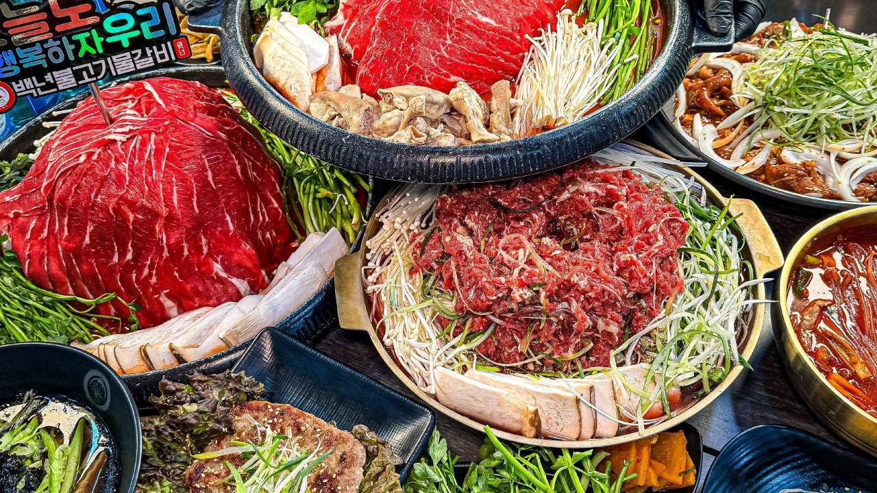 백년불고기물갈비 마곡점