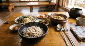 장수보리밥