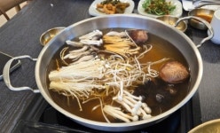산들채 한방 산야초 샤브