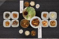 산들채 한방 산야초 샤브