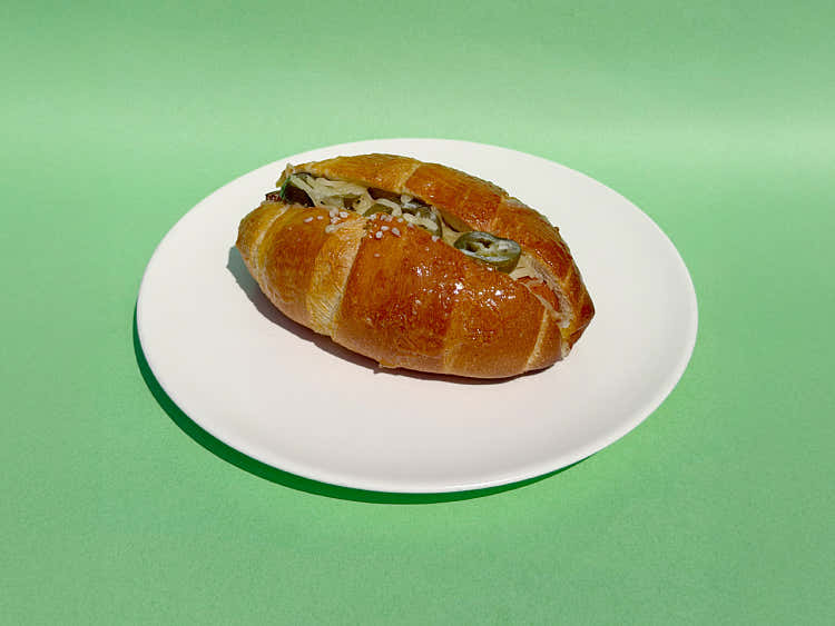 고추마요 소세지 소금빵