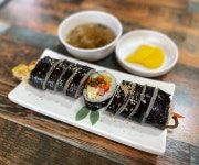 용궁 유가네 바지락칼국수 김밥