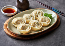평양그륵손만두콩국수