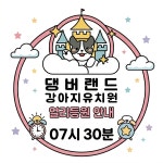 댕버랜드 강아지유치원