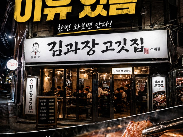 김과장고깃집 석계점