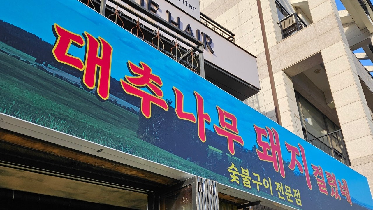 대추나무 돼지걸렸네
