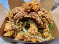 군내 돌문어 치킨