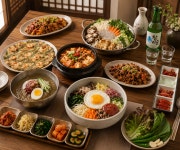 배달돼지 냉면& 비빔밥