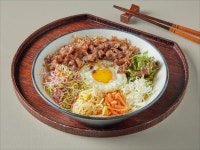 배달돼지 냉면& 비빔밥