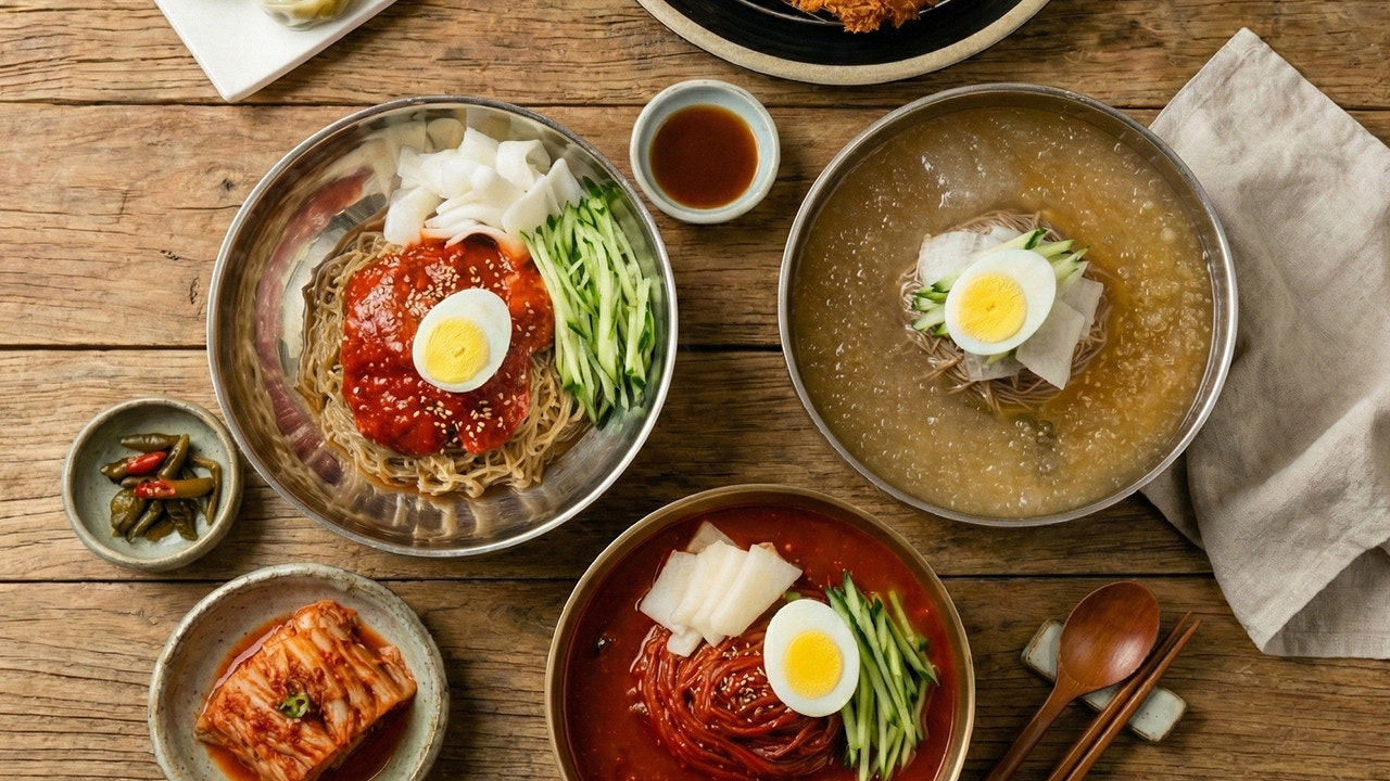 오름채,송주불냉면