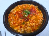 순두부칡냉면