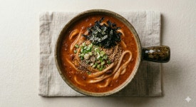엄마손 팥칼국수