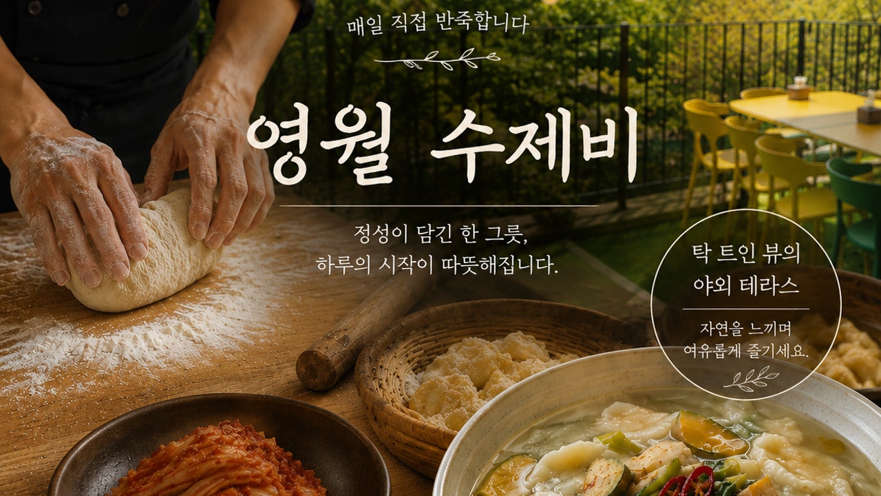 영월 수제비 남양주 진접본점
