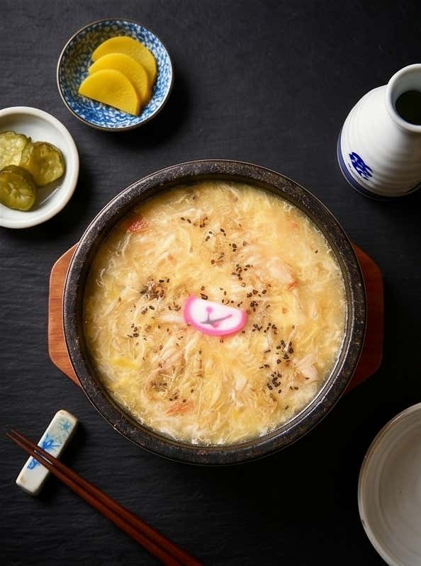 게살 계란 나베