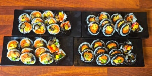 구쟁기가 김밥속에