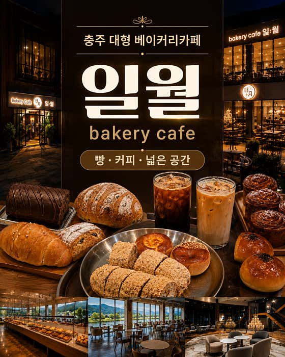 충주 베이커리카페 일월 사진
