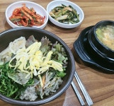 이모네 아구찜 보리밥