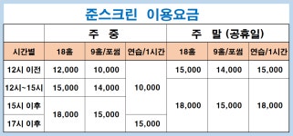 준스크린 골프