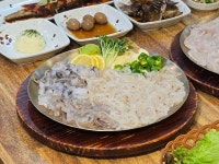 산오징어회센터,참가자미