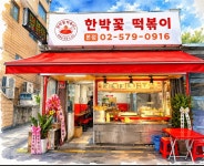 한박꽃 떡볶이