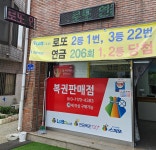 복권 판매점 행운 로또방