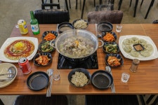 장원보리밥칼국수