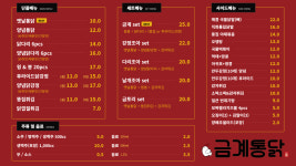 금계통닭 통영정량점