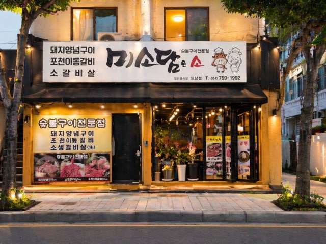 미소담은소