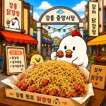 강릉감자닭강정 중앙시장점