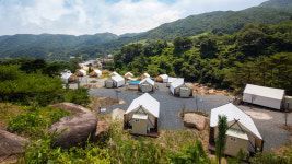 지리산리조트 글램핑캠핑장