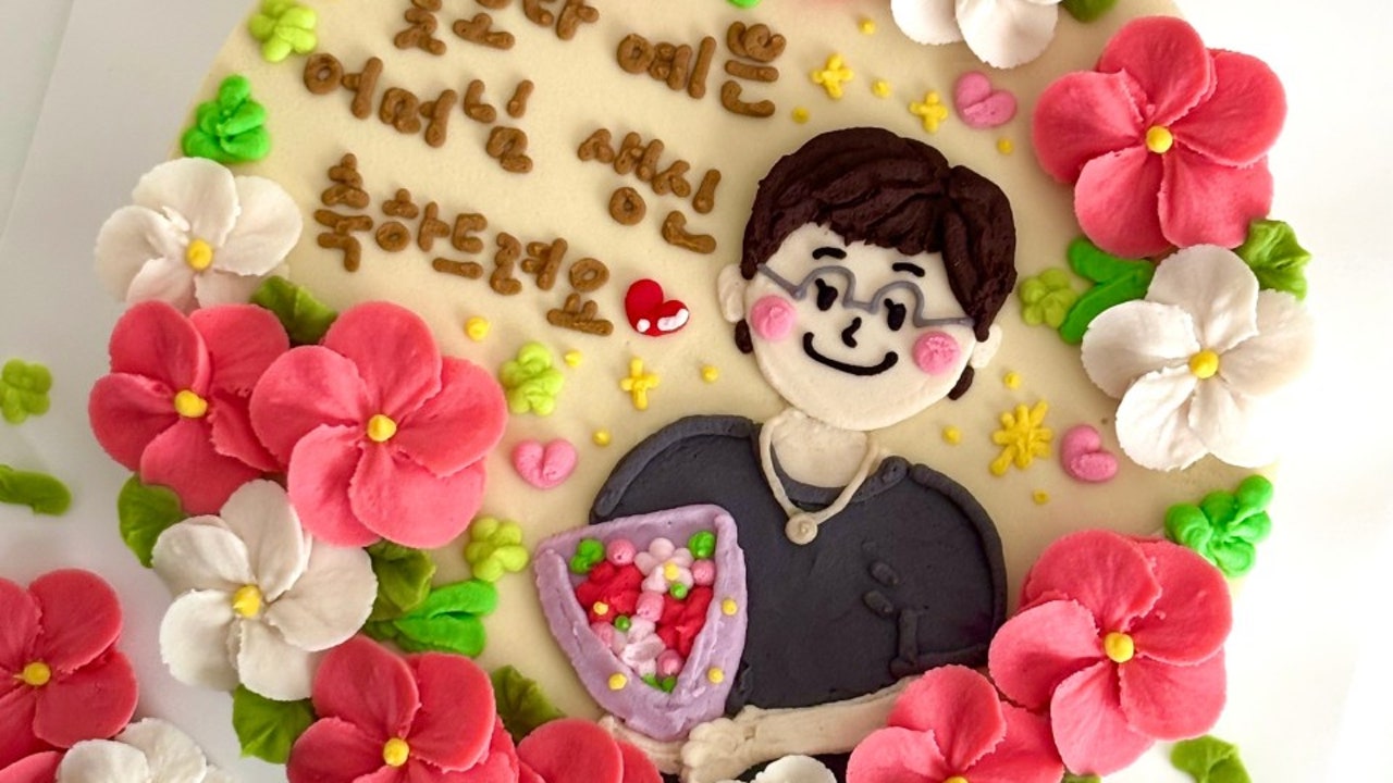모래시 떡케이크