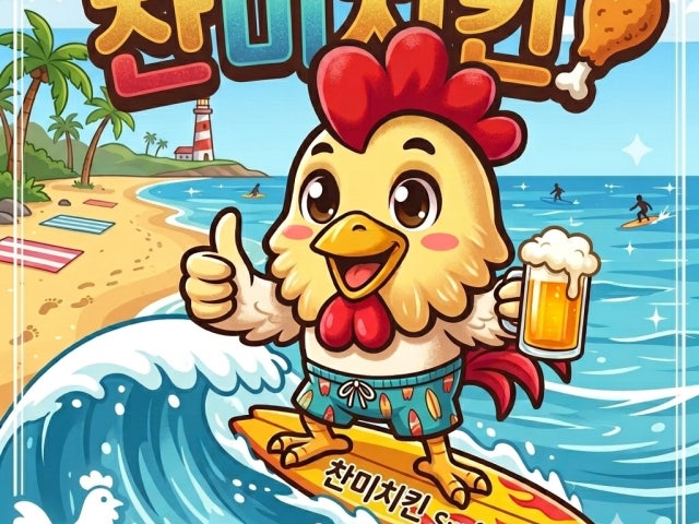 재성밀면&찬미치킨