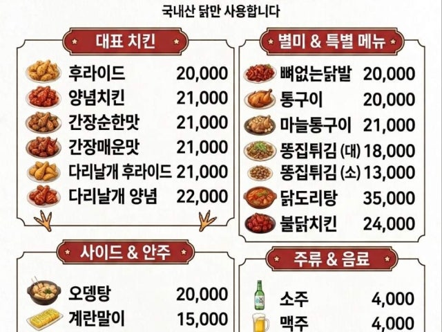 나이스치킨&호프