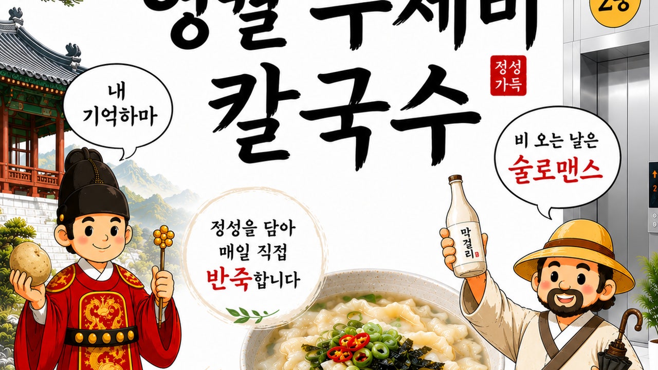 영월 수제비 남양주 진접본점