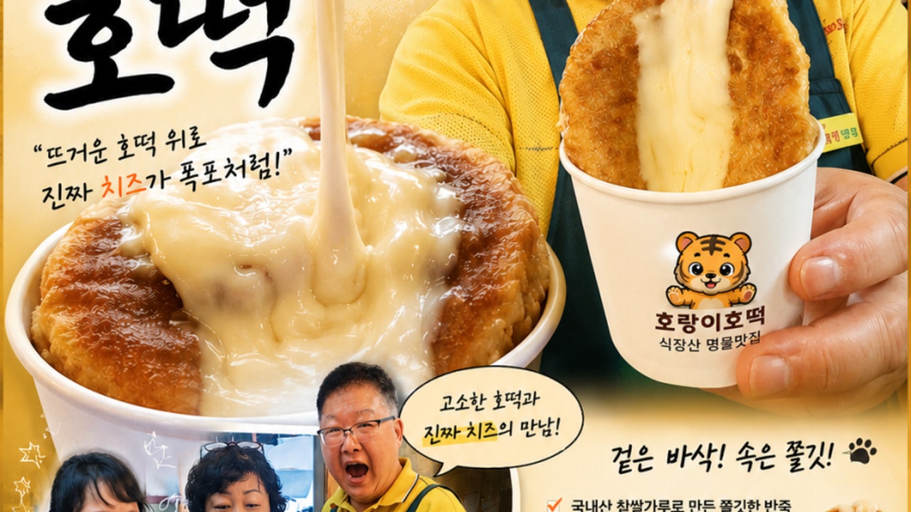 호랑이호떡 꽈배기 카페