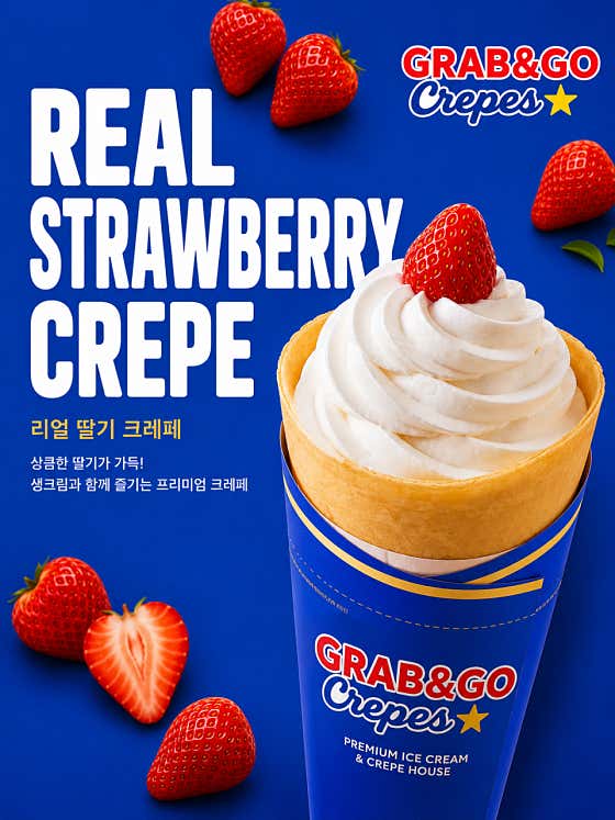 그랩앤고 크레페 동명본점 사진